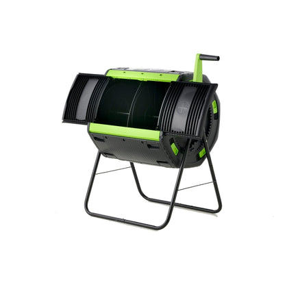 NEW 48 Gal. Geared Tumbler with Cart - mazeproducts