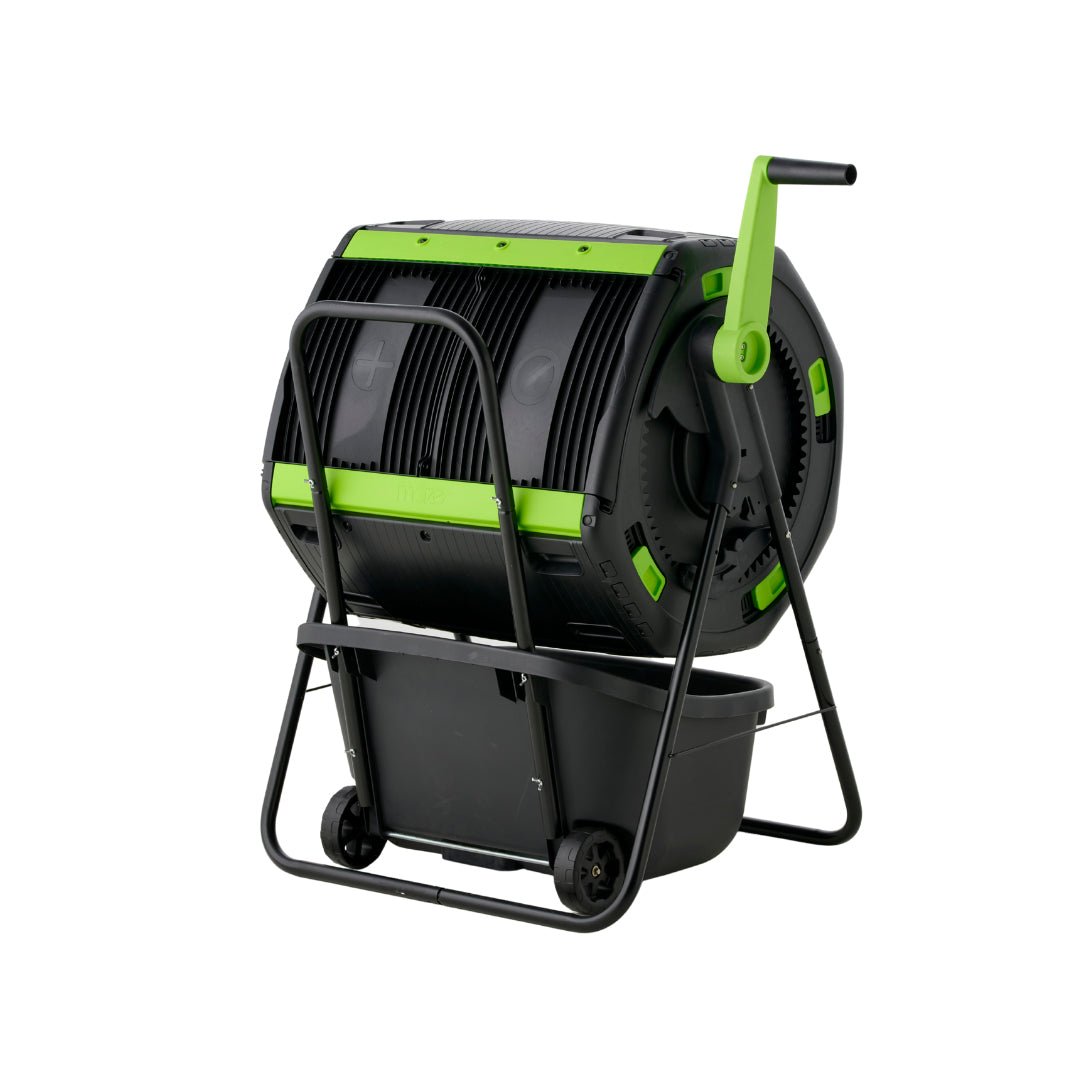 NEW 48 Gal. Geared Tumbler with Cart - mazeproducts