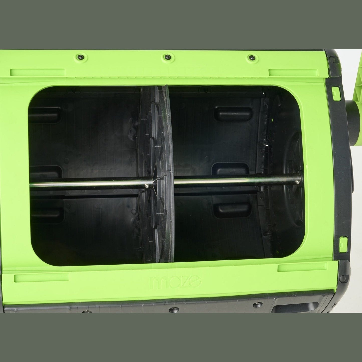 NEW 48 Gal. Geared Tumbler with Cart - mazeproducts